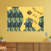 TOP Flow Stretted Canvas Print キャンバスプリント (インサイチュ (リビング))
