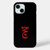 Top G Bold Statement Minimal iPhone Case Case-Mate iPhoneケース (裏面)