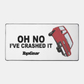 Top Gear Reliant Robin Oh No I've Crashed It デスクマット (正面)