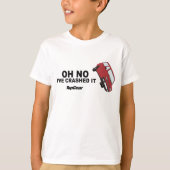 Top Gear Reliant Robin Oh No I've Crashed It Tシャツ (正面)