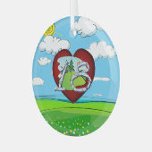 TOP Golf 18 Glass Ornament ガラスオーナメント (正面左)