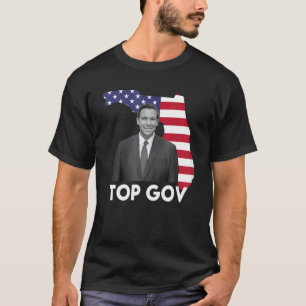 Top Gov Ron Desantis Top Gov 10 Tシャツ