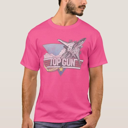 Top Gun Jetロゴ Tシャツ (正面)
