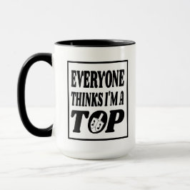 Top Hanukkah Dreidel Joke Gift マグカップ