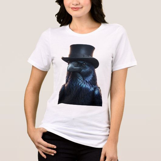 Top Hat Blackbird The Raven Tshirt トライブレンドＴシャツ (正面)
