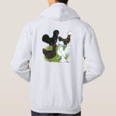 Top Hat Chicken Quartet パーカ (裏面)