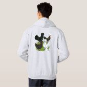 Top Hat Chicken Quartet パーカ (裏面フル)