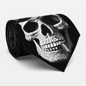 Top hat skull ネクタイ (ロール)