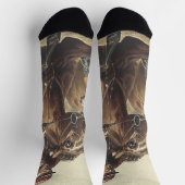 TOP Horse Racing ソックス (上部)