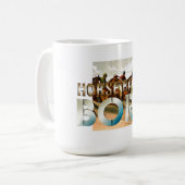 TOP Horse Racing Born Mug コーヒーマグカップ (正面左)