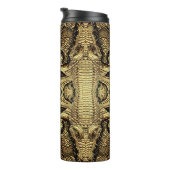 Top Krokodil Lederoptik  タンブラー (回転右)