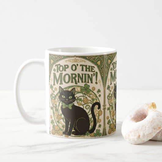 Top O' The Mornin' Coffee Mug コーヒーマグカップ (ドーナツ)