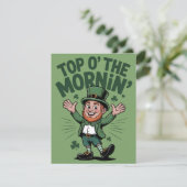 Top O The Mornin Leprechaun Lucky Charm Art シーズンカード (スタンド正面)