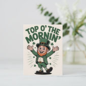 Top O The Mornin Shamrock Party Design シーズンカード (スタンド正面)