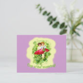 Top O the Morningヴィンテージイラストレーション ポストカード (スタンド正面)