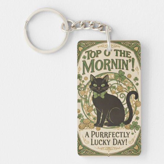 Top O' The Morning St. Patrick's Day Key Chain キーホルダー (正面)
