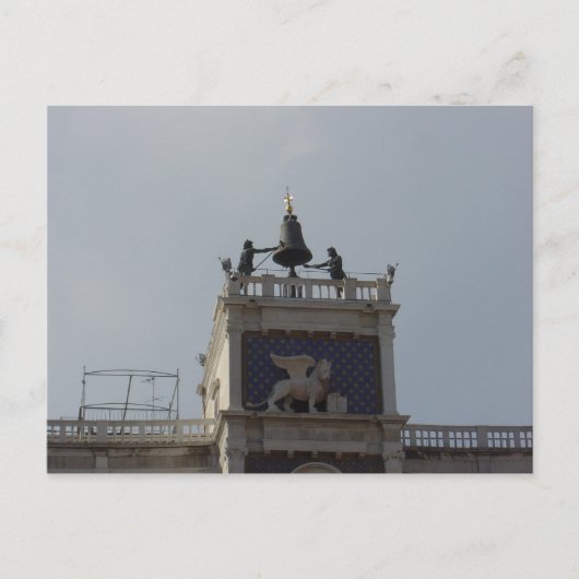Top of Clock Tower, St. Mark's Square, Venice 2 ポストカード (正面)