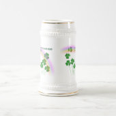 Top of the Morning St Patrick's Dayシャムロック ビールジョッキ (中央)
