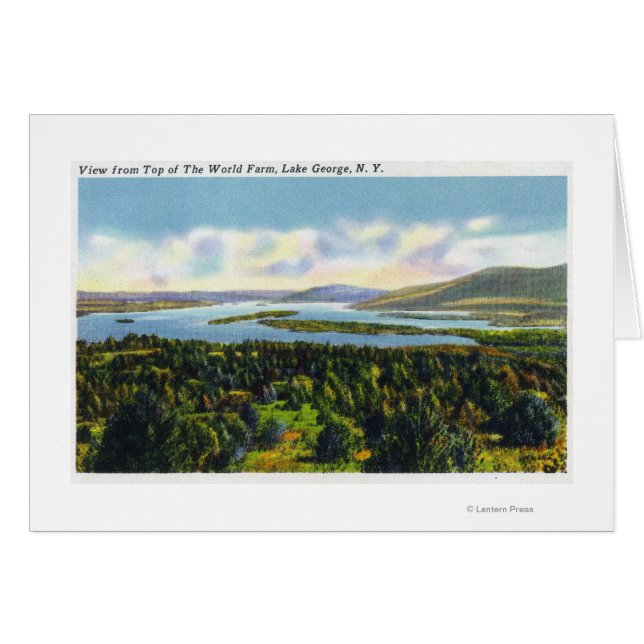 Top of the World Farm View of the Lake (正面横)