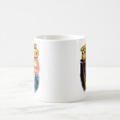 Top of the World Rock Climbing Design コーヒーマグカップ (中央)