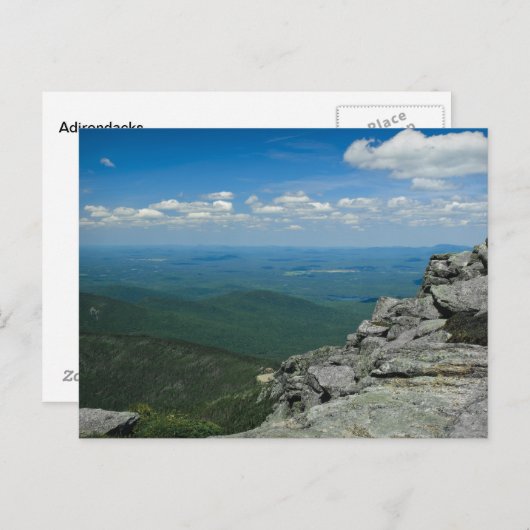 Top of Whiteface Mountain, Adirondacks, NY ポストカード (正面/裏面)