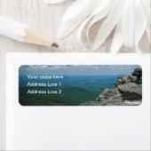 Top of Whiteface Mountain, Adirondacks, NY ラベル (インサイチュ)