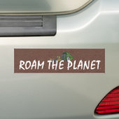 TOP Roam the Planet バンパーステッカー (車上)