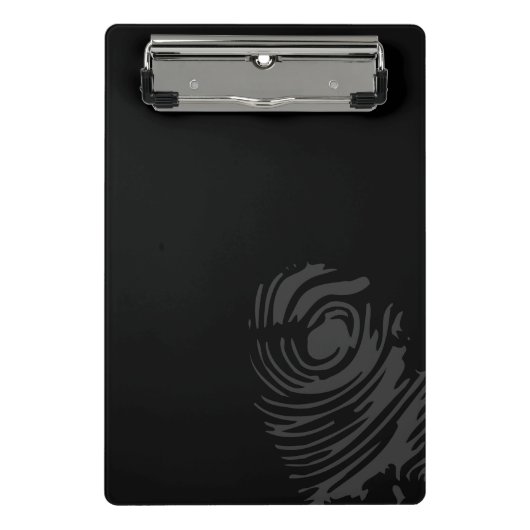 TOP SECRETスパイをテーマにした ミニクリップボード (正面)