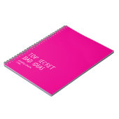 Top Secret Bad Ideas Notebook – Funny Dark Humor  ノートブック (左側)