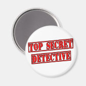 Top Secret Detective マグネット (正面/裏面)