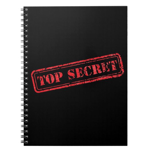 Top Secret Notebook ノートブック (正面)