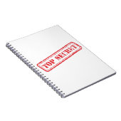 Top Secret Notebook ノートブック (右側)