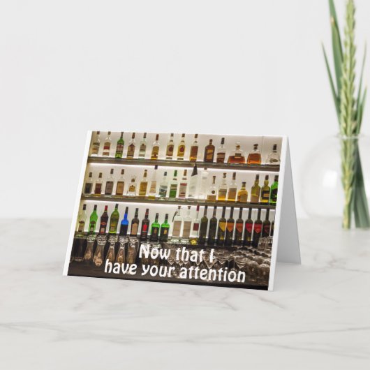 **TOP SHELF** BIRTHDAY WISHES TO YOU BROTHER カード (正面)