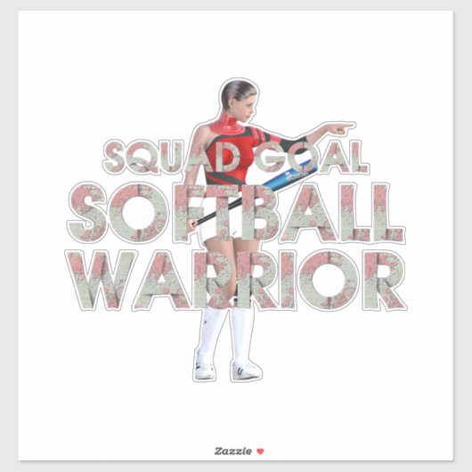 TOP Softball Warrior シール (シート)