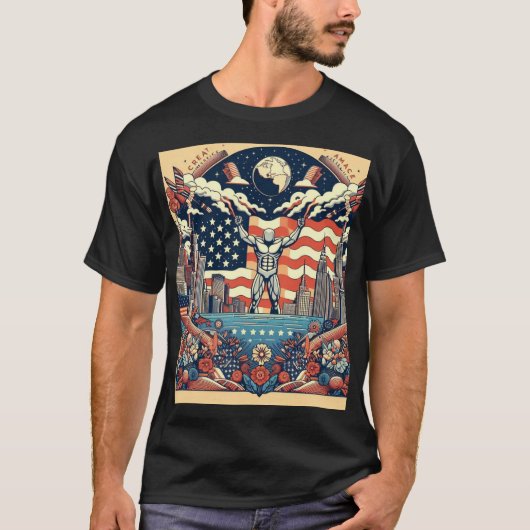Top T-Shirt Trends Taking Over the U.S. in 2025 Tシャツ (正面)
