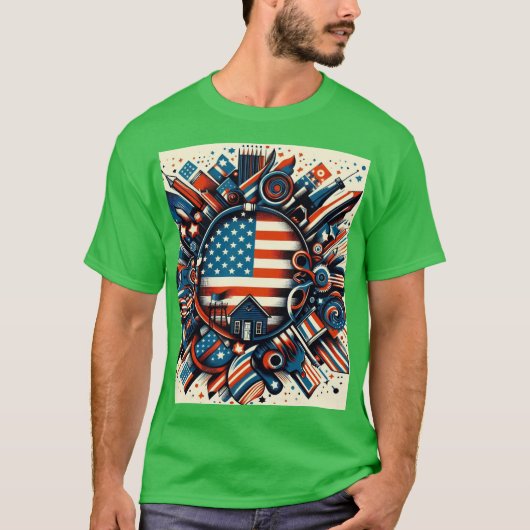 Top T-Shirt Trends Taking Over the U.S. in 2025 Tシャツ (正面)