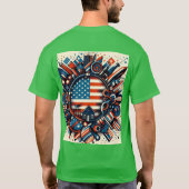 Top T-Shirt Trends Taking Over the U.S. in 2025 Tシャツ (裏面)