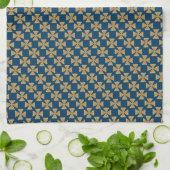 Top view of the hunt cartridges kitchen towel キッチンタオル (折り畳み)