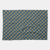 Top view of the hunt cartridges kitchen towel キッチンタオル (横)