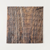 Top view texture of old wood. abstract,aged,antiqu タペストリー (正面(横))
