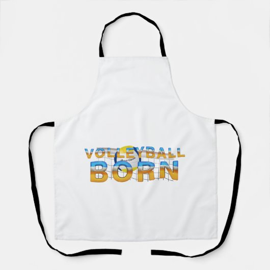 TOP Volleyball Born エプロン (正面)