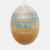 TOP Volleyball Born Glass Ornament ガラスオーナメント (正面左)