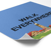 TOP Walk Everywhere ポスター (角)