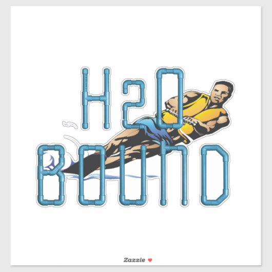 TOP Water Skiing シール (シート)