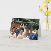 Topangaの日 カード (黄色い花)