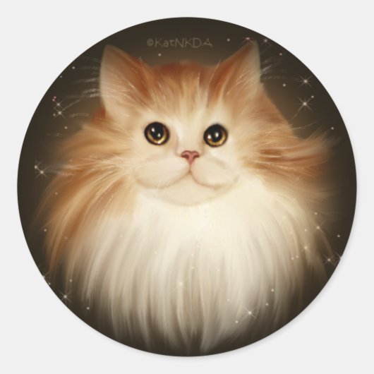 Topazスタンプ ラウンドシール (正面)