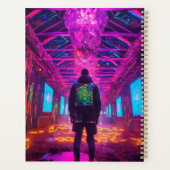 Topaz Cyberpunk DMT Raver プランナー手帳 (裏面)