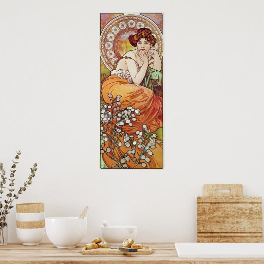 Topaz Goddess ポスター (キッチン)