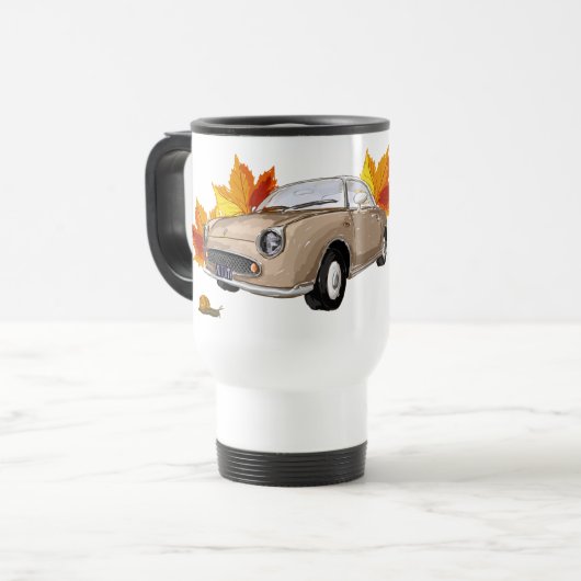 Topaz Mist Figaro mug - reisbeker トラベルマグ (正面左)