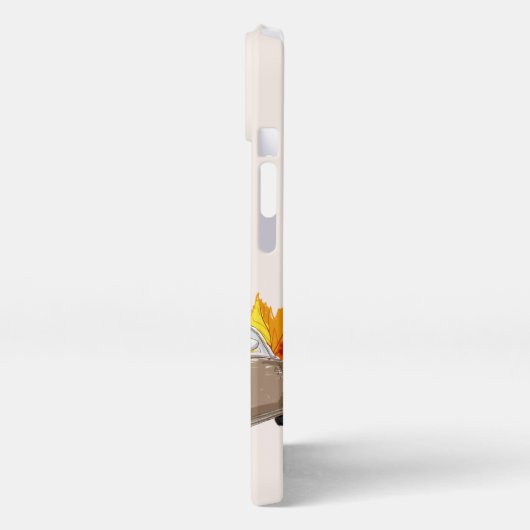 Topaz Mist Figaro phone case - telefoonhoesje iPhoneケース (左側面)